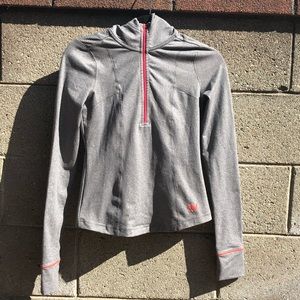 ABERCROMBIE & FITCH Active Yoga Run Gray Hoodie XS